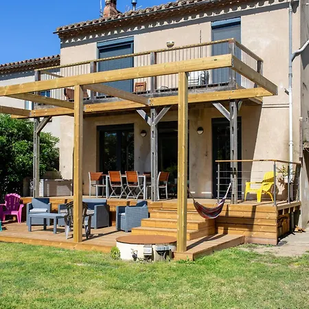 Maison, Piscine & Vue Sur La Cite De Villa